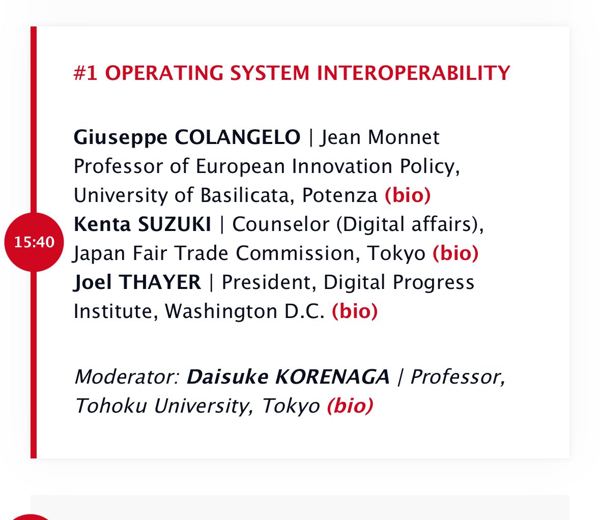 Joel Thayer (@joellthayer) on Twitter photo I look forward to speaking on <a href="/CompetitionLaws/">Concurrences</a>’s panel regarding "Operating System Interoperability" at the Digital Regulation Roundtable in Tokyo next week. There, I will provide the US’s view of competition regulation in the digital age. concurrences.com/en/evenement/d… I look forward to speaking on <a href="/CompetitionLaws/">Concurrences</a>’s panel regarding "Operating System Interoperability" at the Digital Regulation Roundtable in Tokyo next week. There, I will provide the US’s view of competition regulation in the digital age. concurrences.com/en/evenement/d…