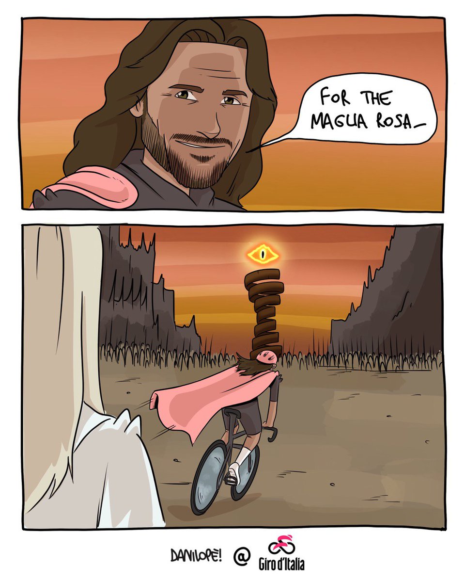 One jersey to rule them all 🩷 🧑\u200d🎨 @danilopergamo #GirodItalia, image size:960x1200