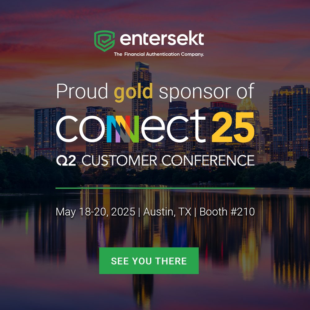 <a href="/Entersekt/">Entersekt</a> is proud to announce its sponsorship of #Connect25, <a href="/Q2_Software/">Q2</a>'s highly anticipated customer conference. Join us at booth #210 to see how Q2 customers are achieving up to 90% in fraud savings with our cutting-edge #ScamPrevention solution 👉 bit.ly/3RWomv8