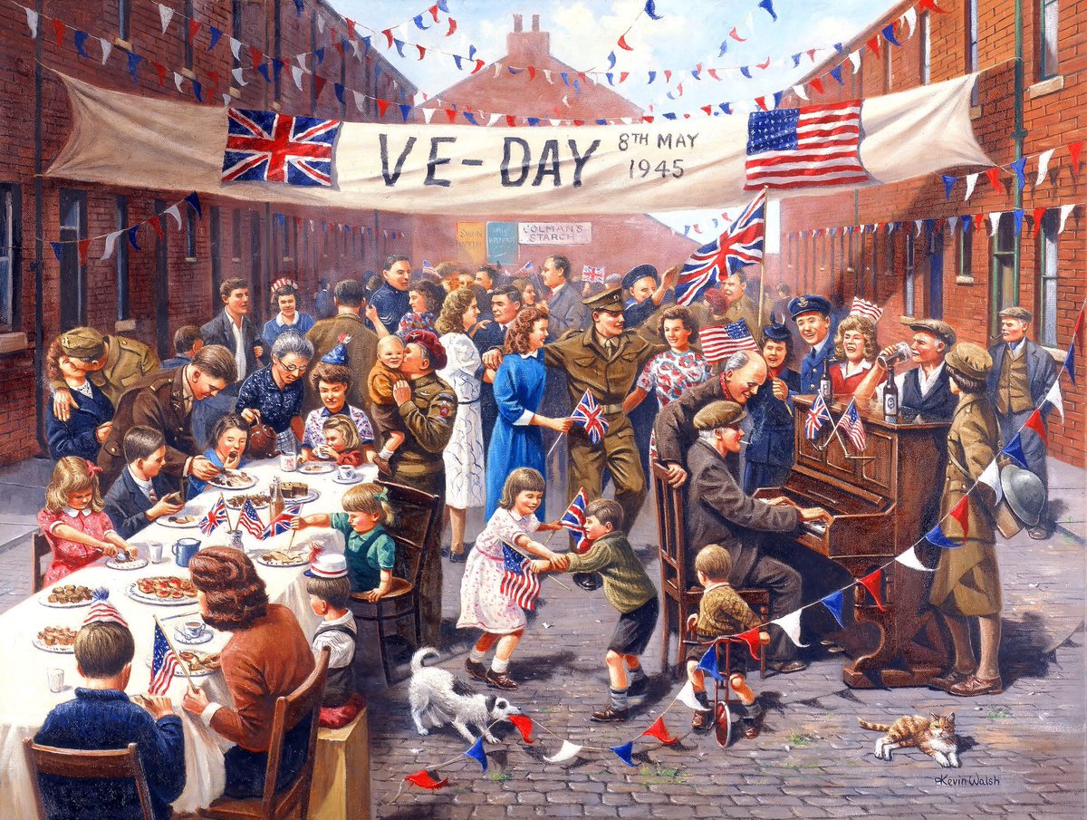 On the 80th Anniversary of VE Day, we have been remembering all those who served during the Second World War. #VEDay80