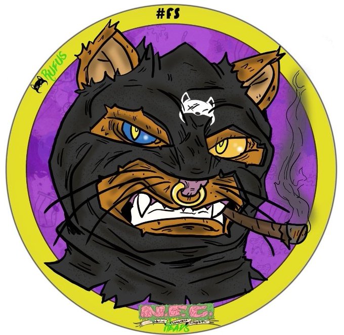 t's TRUE, Dogs are LOYAL, But CATS don't tell the police where you hide your DR%GS!😸 #NFTs #NFT #thefursociety