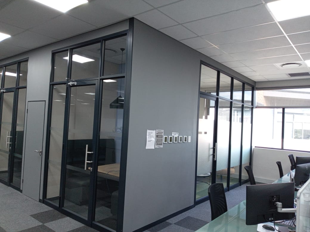Please call Tri Partitioning Cape Town for a quote on 021 448 6300 for all Project Management from Idea to Office or Brand Activation in Drywalling or Glass and Aluminium profiles, done by a team of experts.