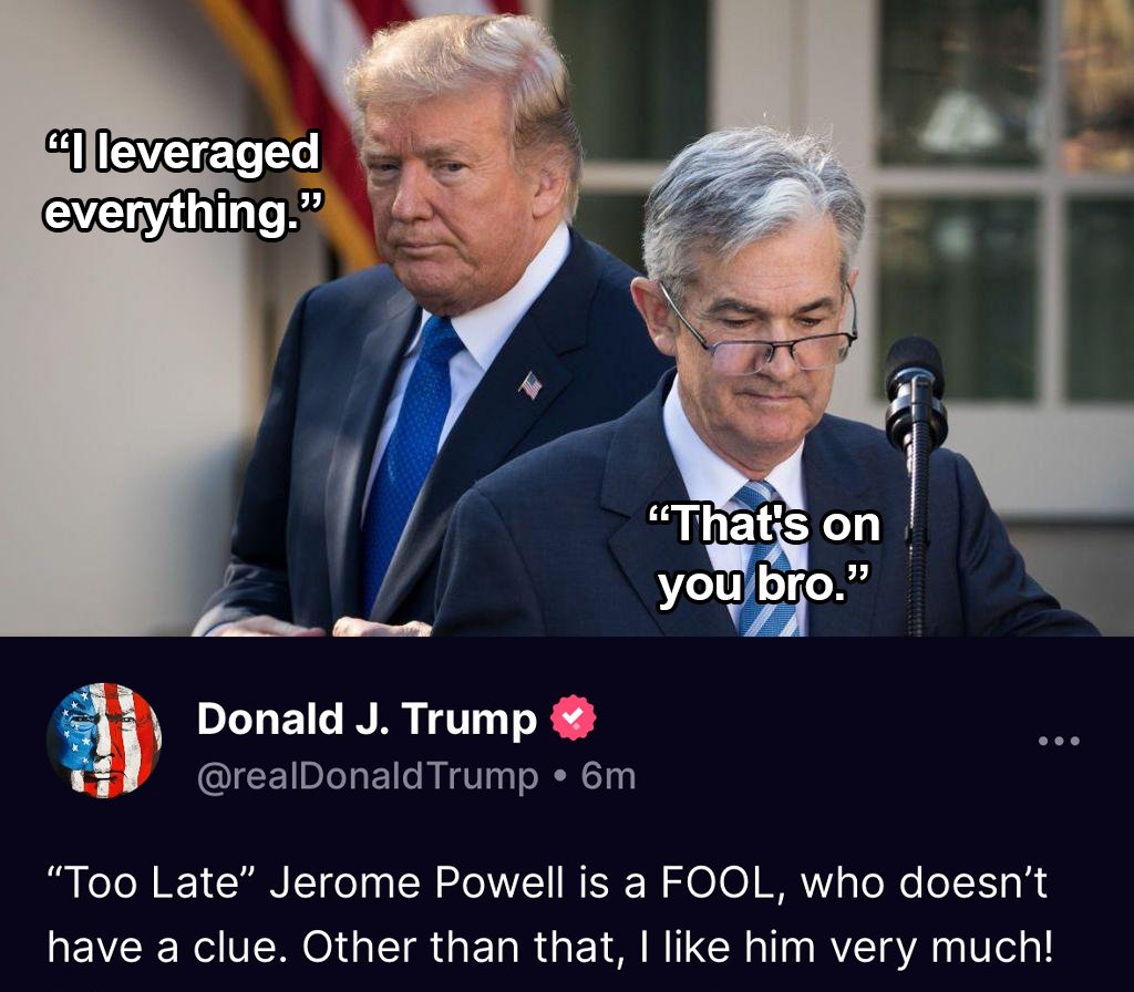 wallstmemes's tweet photo. Jerome dgaf https://t.co/7UWSiSZNTk