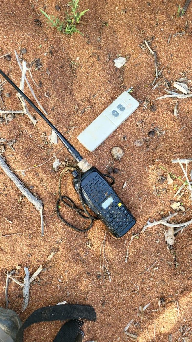 CrimeWatch254's tweet photo. BREAKING: SOG ELIMINATES AL-SHABAAB OPERATIVE IN GARISSA

Early on 8th May 2025, the SOG intercepted an Al Shabaab cell attempting to plant IEDs along the Dadaab-Hagadera road. Acting on community tip-offs, the elite unit engaged the suspects, neutralising one and injuring 3 others.

Weapons siezed include a PKM machine gun, AK-47, pistol, comms radio, and an IED remote.

This marks another success in ongoing counter-terrorism efforts. We thank the public for their vigilance and encourage continued cooperation.

#ActionCountersTerrorism
#SecureKE