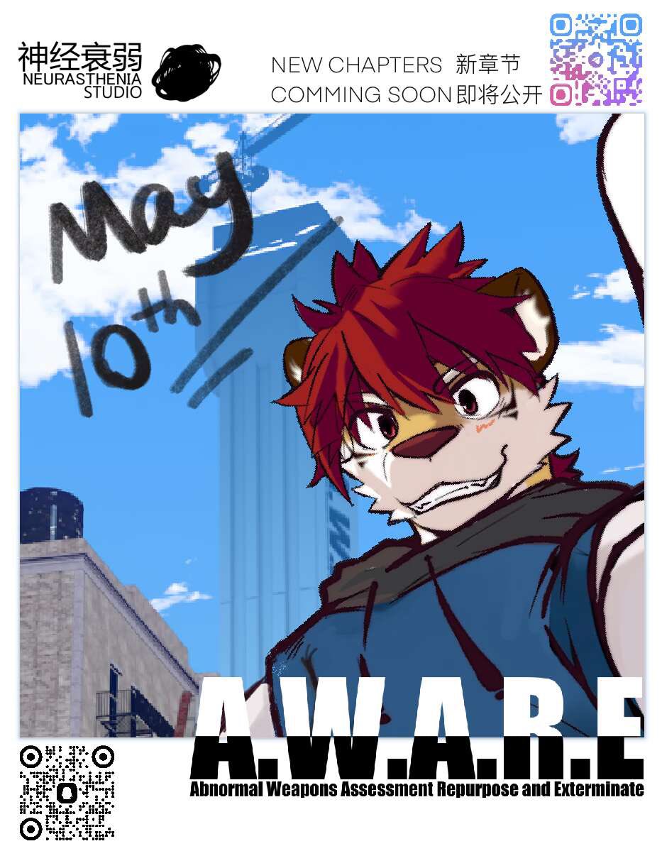 The A.W.A.R.E(full-animation FVN)returns May 10!
Chapters 2 &amp; 3 drop together—Episode 1 (all 3 chapters) coming soon!
Scan the QR code (top right) to join our Telegram channel!#awareforce #警觉小队