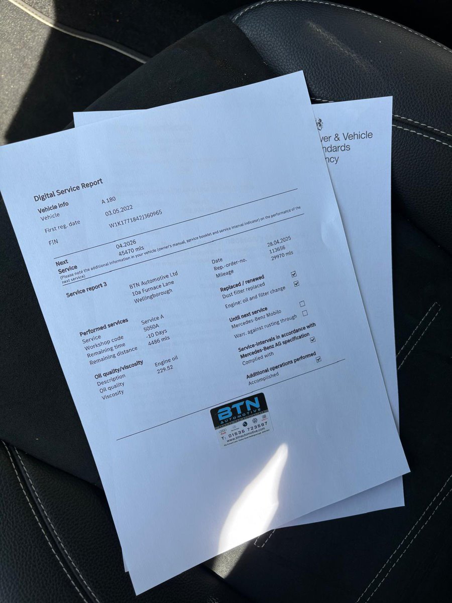 BTN Automotive (@automotivebtn) on Twitter photo Mercedes A180π¨π»βπ§ 
Interim service, health check & annual MOT test carried out. 
By using genuine parts and using our fully licensed main dealer diagnostics it doesn't affect your manufacturers warranty.
#btnautomotive #mercedes #specialist #diagnostic #jlr #genuine #repair Mercedes A180π¨π»βπ§ 
Interim service, health check & annual MOT test carried out. 
By using genuine parts and using our fully licensed main dealer diagnostics it doesn't affect your manufacturers warranty.
#btnautomotive #mercedes #specialist #diagnostic #jlr #genuine #repair