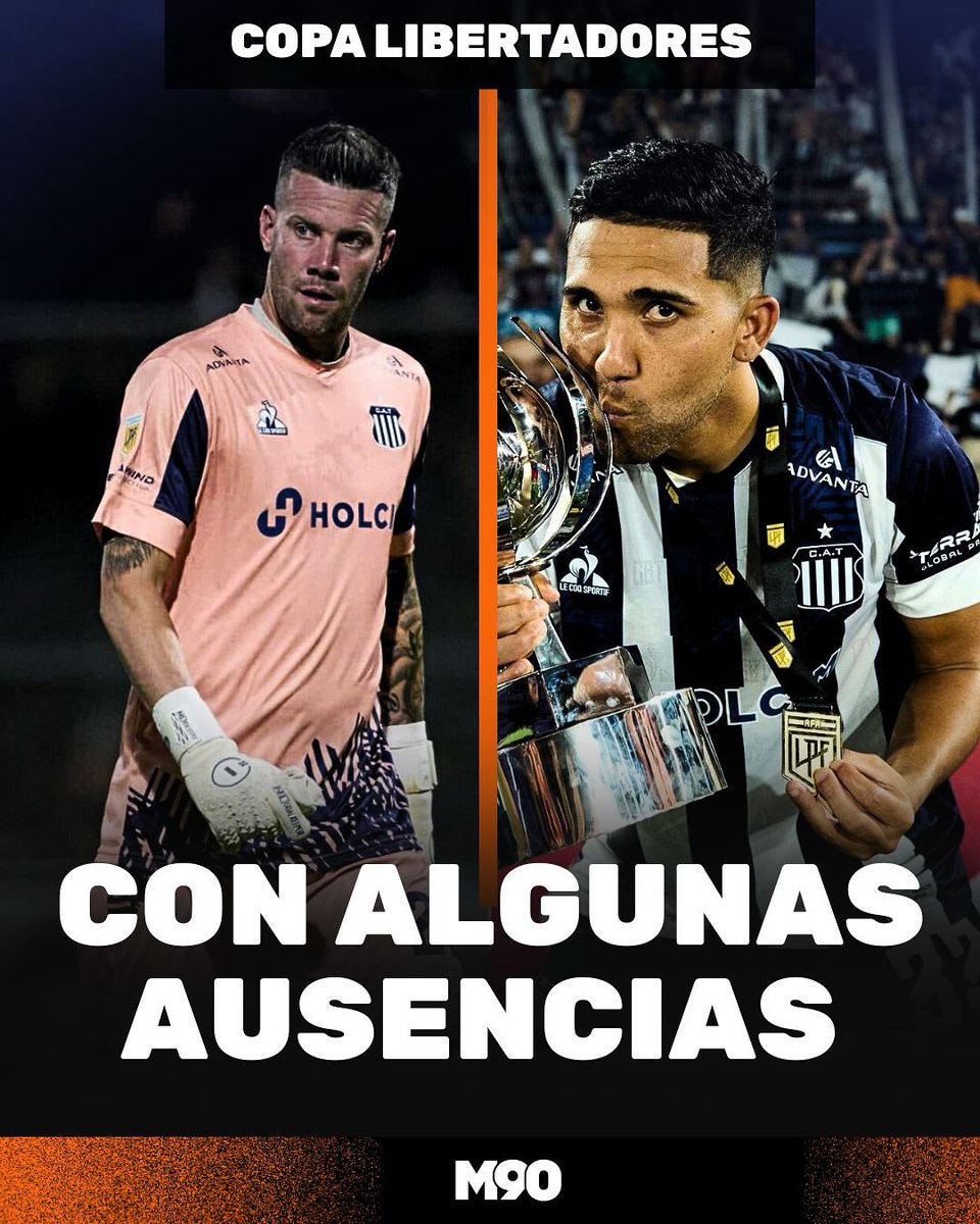 MUCHAS BAJAS ❌👤

👉#Talleres hoy recibe a Libertad por #CopaLibertadores en el Mario Alberto Kempes. Ayer se dio a conocer la lista de concentrados, con varias ausencias que sorprendieron. 

⬅️Afuera:Guido Herrera, Juan Gabriel Rodríguez,Emanuel Reynoso, Sebastián Palacios.