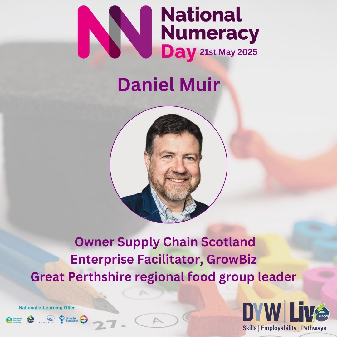 DYWLive (@dywlive) on Twitter photo Hear from inspirational people who work in jobs not typically associated with maths explain how important numeracy skills are to doing their job effectively and why maths matters in the workplace.
🔗e-sgoil.com/dyw-live/event…
<a href="/eSgoil/">e-Sgoil</a> <a href="/EducationScot/">Education Scotland</a> <a href="/edscot_maths/">edscot_maths</a> #NeLO <a href="/Nat_Numeracy/">National Numeracy</a> Hear from inspirational people who work in jobs not typically associated with maths explain how important numeracy skills are to doing their job effectively and why maths matters in the workplace.
🔗e-sgoil.com/dyw-live/event…
<a href="/eSgoil/">e-Sgoil</a> <a href="/EducationScot/">Education Scotland</a> <a href="/edscot_maths/">edscot_maths</a> #NeLO <a href="/Nat_Numeracy/">National Numeracy</a>