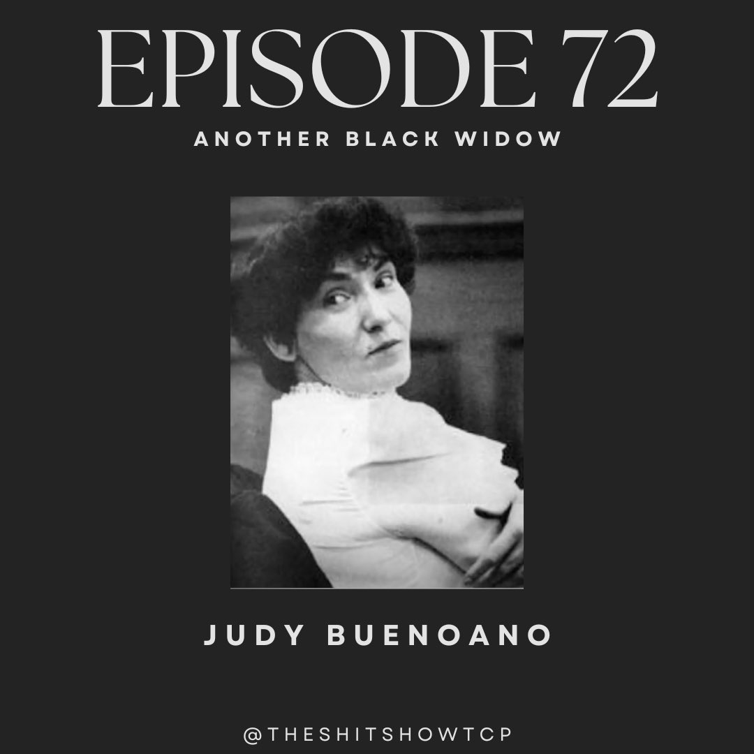 TheShitShowtcp's tweet image. 🔪 Arsenic, insurance fraud, and one very unlucky family…This week, Sarah covers Judy Buenoano, Florida’s OG Black Widow 🕷️

If you somehow survived this dumpster fire of an episode, please rate, review, and share the show.