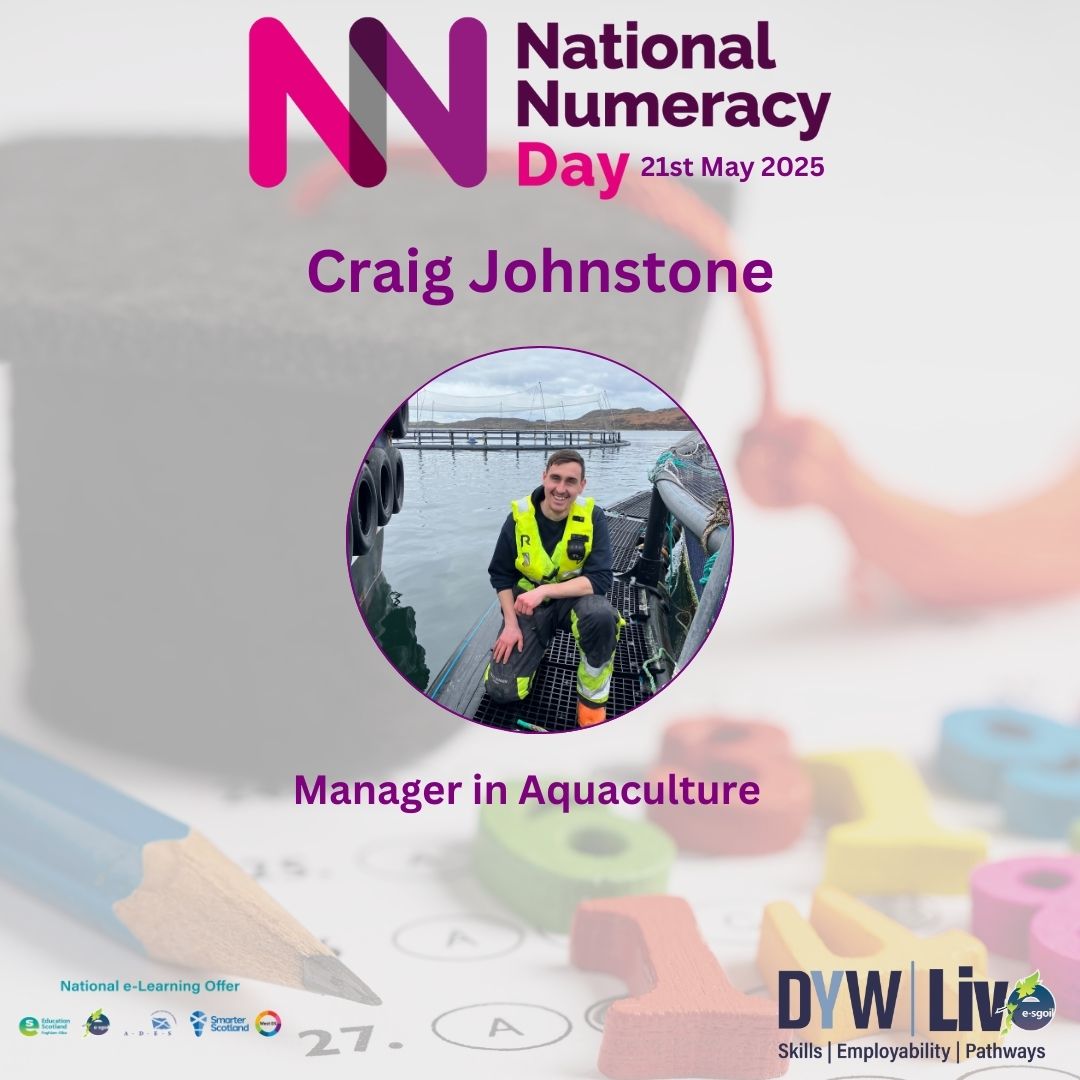 DYWLive (@dywlive) on Twitter photo Hear from inspirational people who work in jobs not typically associated with maths explain how important numeracy skills are to doing their job effectively and why maths matters in the workplace.
🔗e-sgoil.com/dyw-live/event…
<a href="/eSgoil/">e-Sgoil</a> <a href="/EducationScot/">Education Scotland</a> <a href="/edscot_maths/">edscot_maths</a> #NeLO <a href="/Nat_Numeracy/">National Numeracy</a> Hear from inspirational people who work in jobs not typically associated with maths explain how important numeracy skills are to doing their job effectively and why maths matters in the workplace.
🔗e-sgoil.com/dyw-live/event…
<a href="/eSgoil/">e-Sgoil</a> <a href="/EducationScot/">Education Scotland</a> <a href="/edscot_maths/">edscot_maths</a> #NeLO <a href="/Nat_Numeracy/">National Numeracy</a>