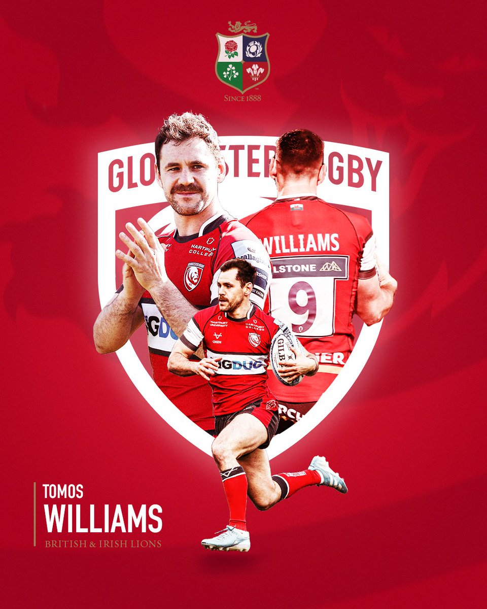 gloucesterrugby's tweet image. 🦁 Williams is a LION!

Well deserved, Tommy! ❤️

#WeGoBeyond | @lionsofficial
