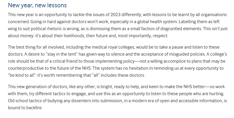 Partha S Kar ๐ฎ๐ณ๐ฌ๐ง๐๐ฅ (@parthaskar) on Twitter photo However you put it?
There is absolutely no doubt that senior leadership across health organisations have failed our Resident Doctors- over the last decade -if not longer
The change starts with acknowledgement of that from <a href="/NHSEngland/">NHS England</a> <a href="/NHSE_WTE/">NHS England Workforce, Training and Education</a> <a href="/gmcuk/">GMC</a> <a href="/RCPhysicians/">Royal College of Physicians</a> <a href="/rcgp/">Royal College of General Practitioners</a> and However you put it?
There is absolutely no doubt that senior leadership across health organisations have failed our Resident Doctors- over the last decade -if not longer
The change starts with acknowledgement of that from <a href="/NHSEngland/">NHS England</a> <a href="/NHSE_WTE/">NHS England Workforce, Training and Education</a> <a href="/gmcuk/">GMC</a> <a href="/RCPhysicians/">Royal College of Physicians</a> <a href="/rcgp/">Royal College of General Practitioners</a> and