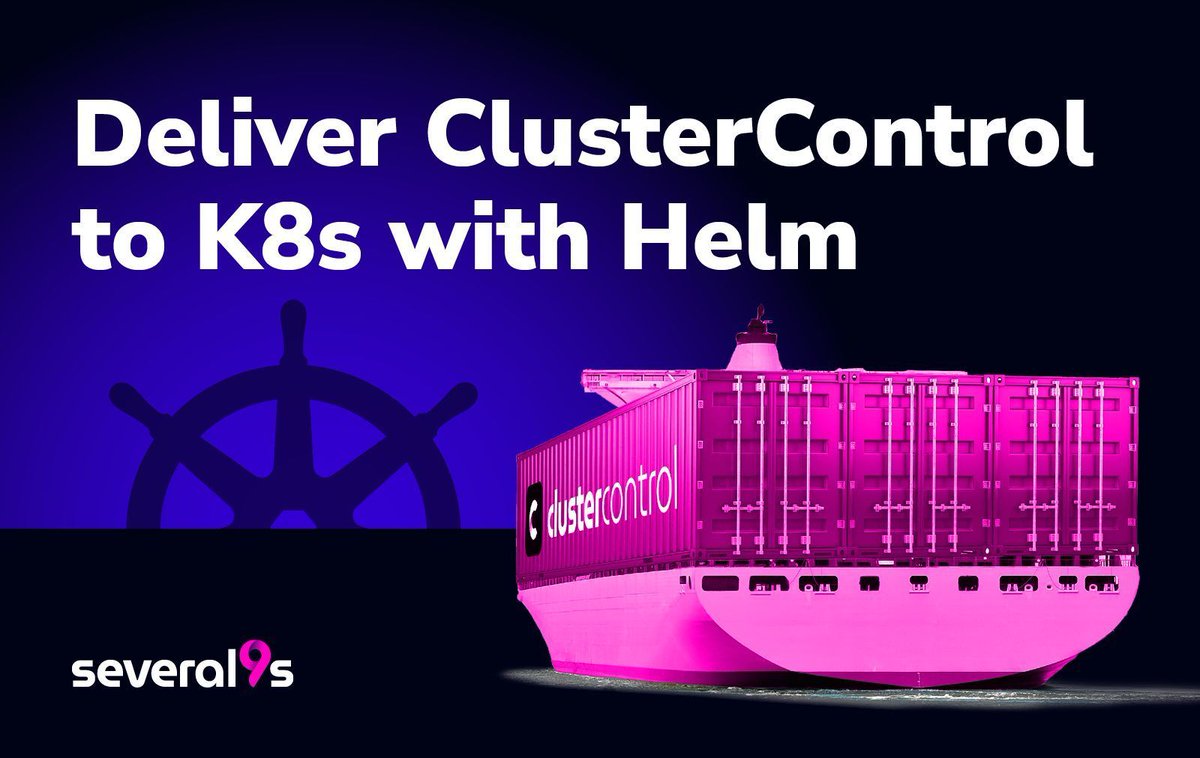 severalnines's tweet image. 🚀 Deploy databases your way with ClusterControl on Kubernetes using our Helm Chart.

Cloud, on-prem, hybrid—stay flexible, avoid lock-in, and automate everything.

🧠 Learn how: buff.ly/Dtq76fn 
#Kubernetes #HelmChart #DevOps #MultiCloud