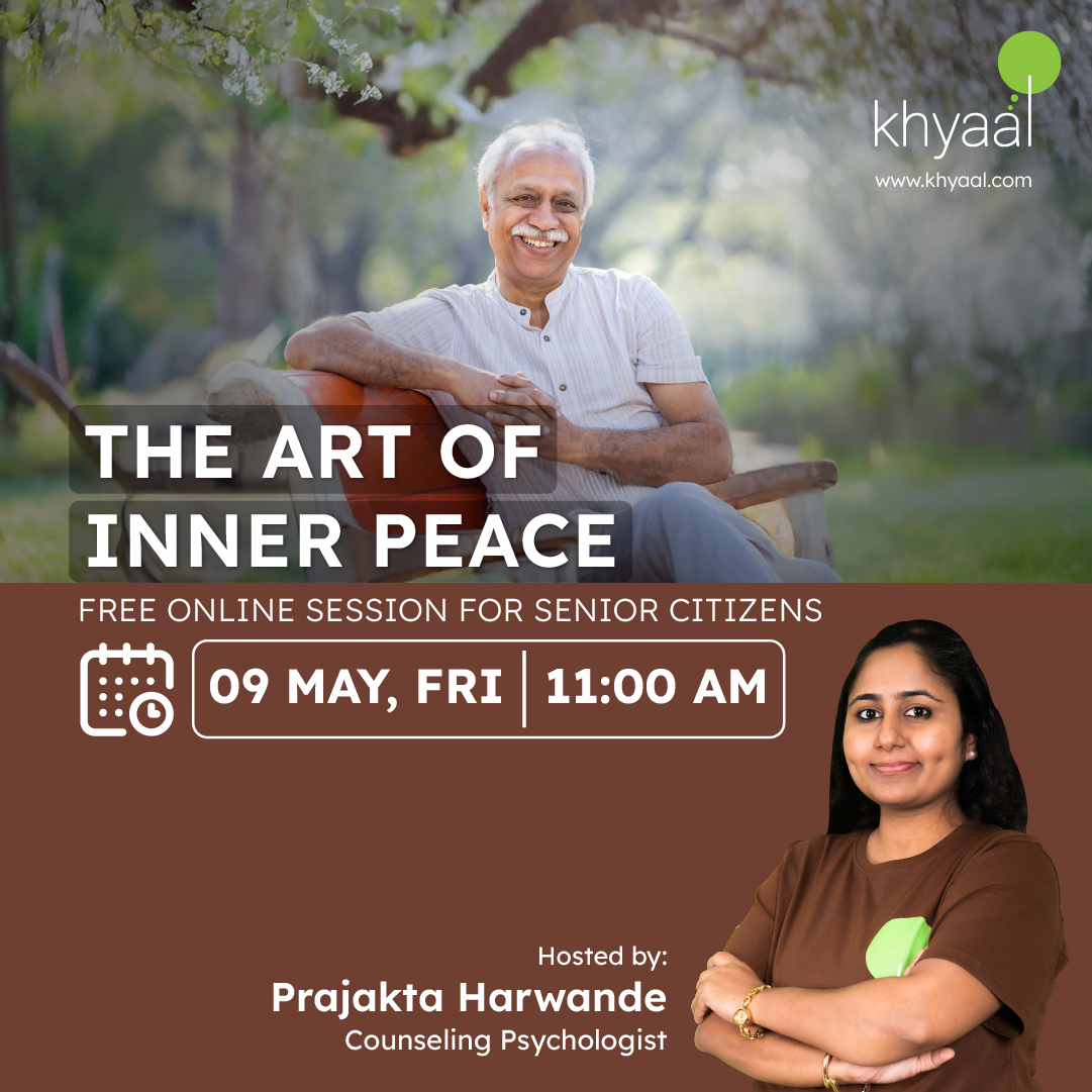 Learn simple techniques to stay calm and content while dealing with everyday challenges. If you’re 50 or above, join the session or share it with an elderly loved one.
#SeniorCitizens #Innerpeace
To attend our exclusive session:
📱 Download the app: bit.ly/3Kh2aFw
📞