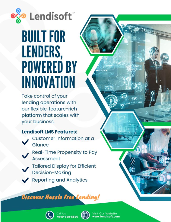 LendisoftLMS's tweet image. #lendisoft is the new #fintech on the scene

Lending's only LMS with a complete risk management suite and fully integrated omnichannel

It's the whole ecosystem in one place for better loan management

#lend360