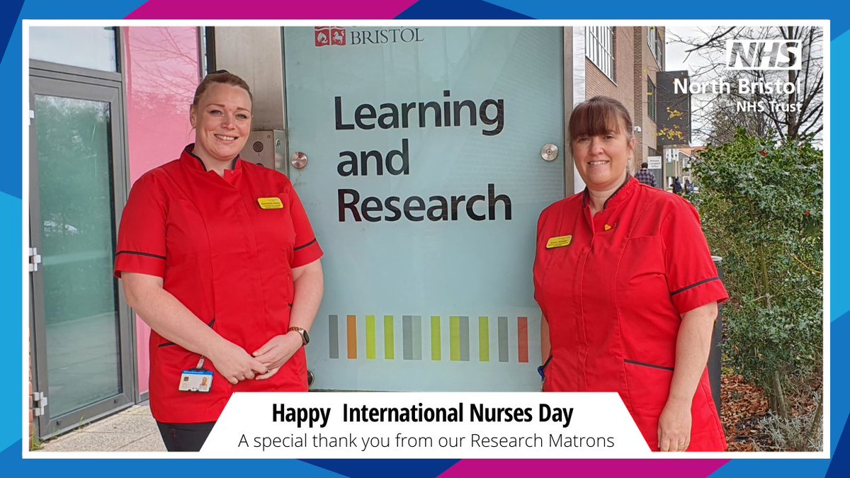 Research at North Bristol NHS Trust (@researchnbt) on Twitter photo Thank you to all of our Research Nurses on #InternationalNursesDay
You all do such amazing work every day to ensure as many patients as possible can take part in research & you offer incredible support through their research journey.
<a href="/NorthBristolNHS/">North Bristol NHS Trust</a> #IND2025 Thank you to all of our Research Nurses on #InternationalNursesDay
You all do such amazing work every day to ensure as many patients as possible can take part in research & you offer incredible support through their research journey.
<a href="/NorthBristolNHS/">North Bristol NHS Trust</a> #IND2025