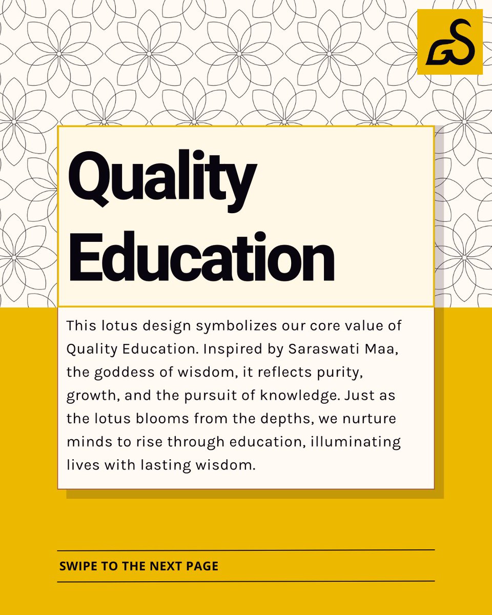 TeamGyansthan's tweet photo. Every detail tells a story. Our new brand patterns are here — designed to reflect who we are, layer by layer.
#teamgyansthan #gyansthan #softskills #brandpattern https://t.co/vUf8sOdODt
