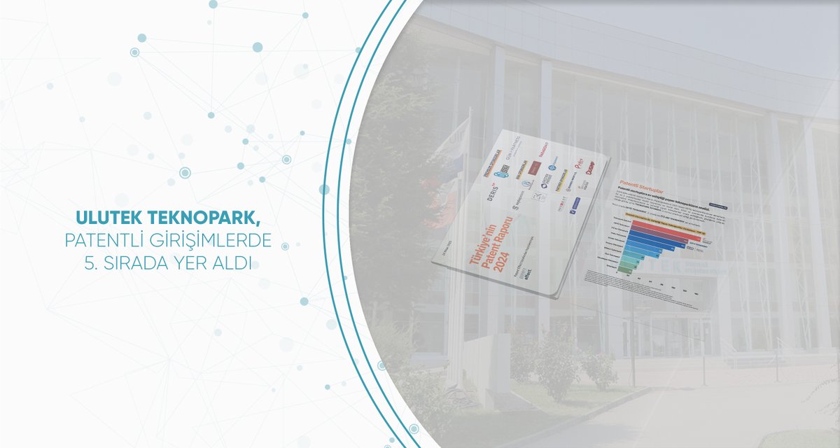 ulutekteknopark's tweet photo. 📰 ULUTEK Teknopark, 66 patentli start-up firmayla Türkiye genelinde en fazla patentli girişime ev sahipliği yapan teknoparklar arasında 5. sıraya yükseldi.

Devamı için ➡️ https://t.co/ksujEb2M7V

#Ulutek #UlutekTeknopark #BursaTeknopark #Teknopark #Tgb #Teknokent https://t.co/kn1WFgCbEM
