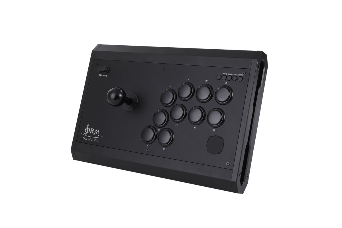 DRMFTG DRM JS 天板カスタム用クリアパネル付き DRMFTG DRM JS アーケードコントローラー レバー クリアパネル