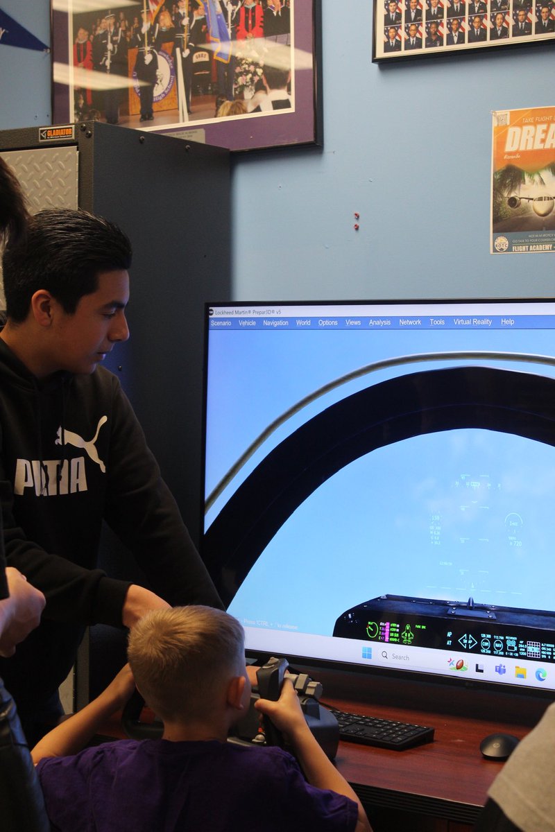 On April 24th, our cadets showed off drones, guided flight simulator sessions, got creative with coloring, and gave an inside look at our rifle display for Bring Your Child to Work Day!! 😁😁