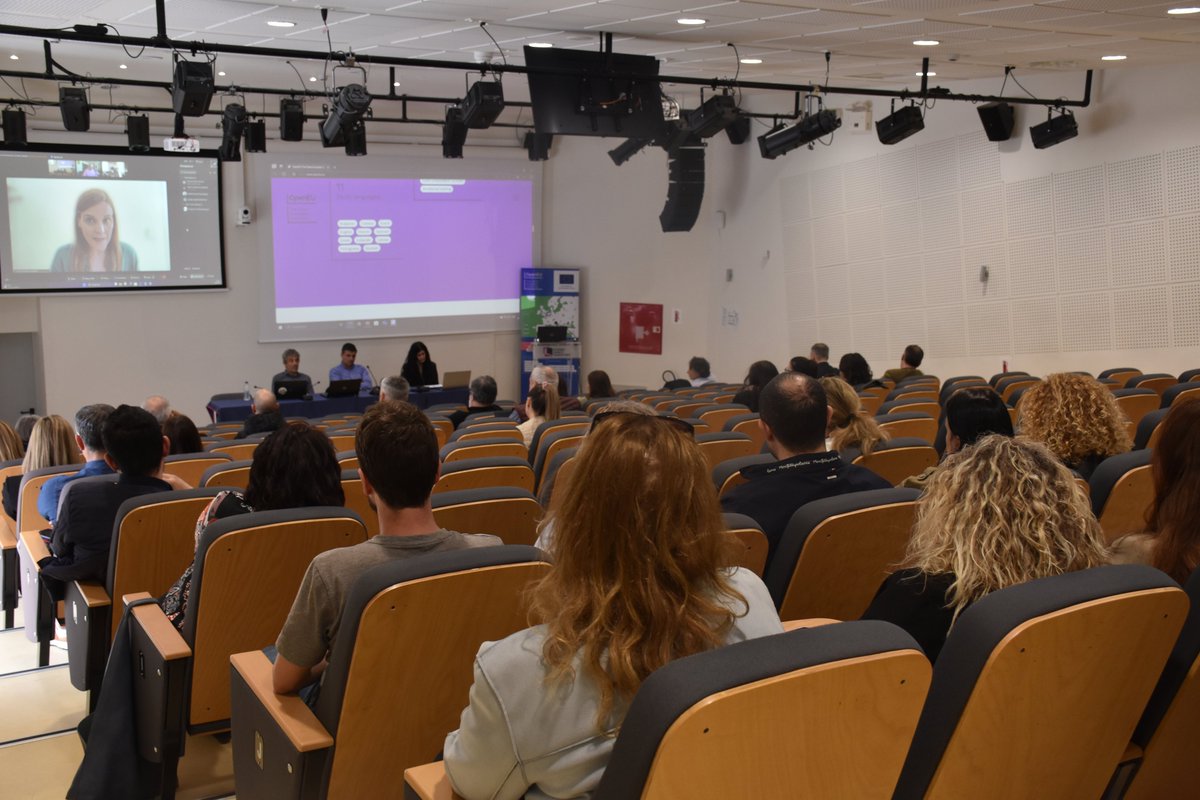 Παρουσίαση του Έργου OpenEU στο Ελληνικό Ανοικτό Πανεπιστήμιο.
Περισσότερα: bit.ly/43lpaQv
#spoudazoedo #eap2025programms #openeu