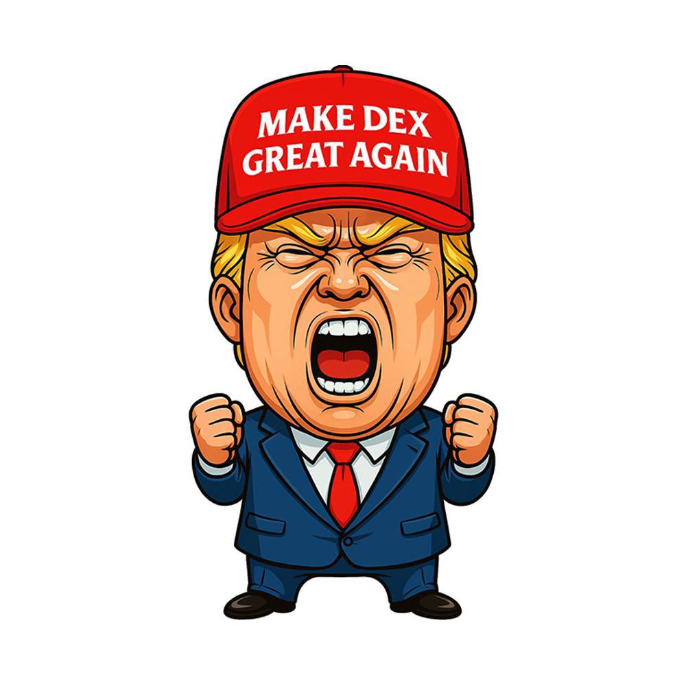 SaadUZB's tweet photo. ITβS HAPPENING!
The DEX REVOLUTION starts NOW.
No paid pumps. No BS. Just pure meme energy.
Funny memes. Real community.
MAKE DEX GREAT AGAIN is dropping TODAY.
#MakeDEXGreatAgain #SolanaSeason #DEXTakeover https://t.co/ozUDmmhuEr