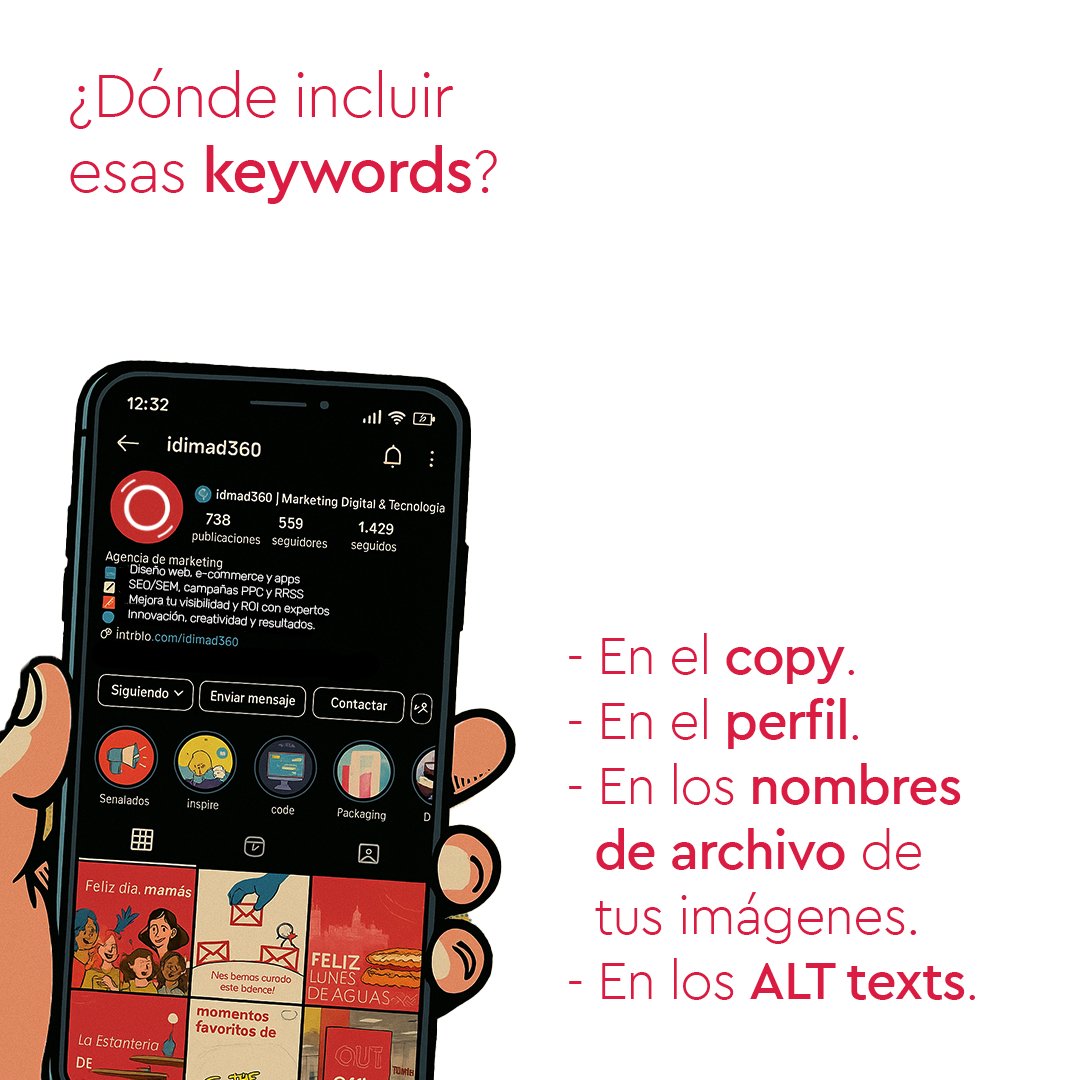 idimad360's tweet photo. Para posicionar nuestros posts debemos prestarle atención a: 
👉🏻 Palabras clave
👉🏻 Intenciones de búsqueda
👉🏻 Nuestro público objetivo

Junto a un copy que cuente una historia de manera natural, el éxito está asegurado. 🫱🏼‍🫲🏼🏆 https://t.co/5HqNpCawJN