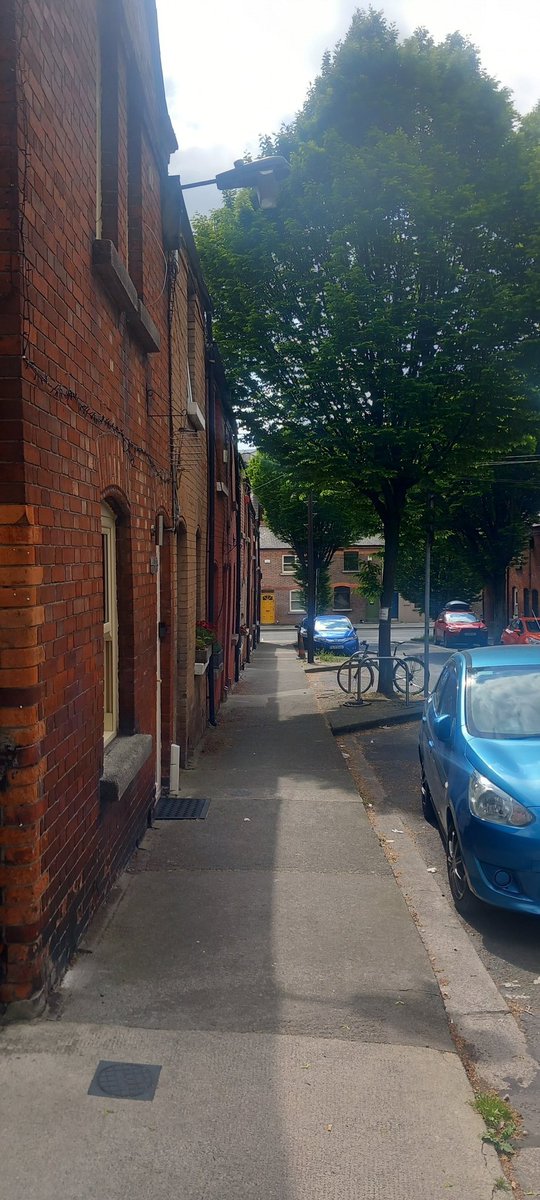 1/ Thank you to <a href="/lizgillis191623/">Liz Gillis</a> for her informative walking tour around the Liberties this morning on the life of Anne Devlin, who was imprisoned in solidarity confinement when she refused to give information on Robert Emmet's 1803 rebellion. She lived on what is now John's Lane