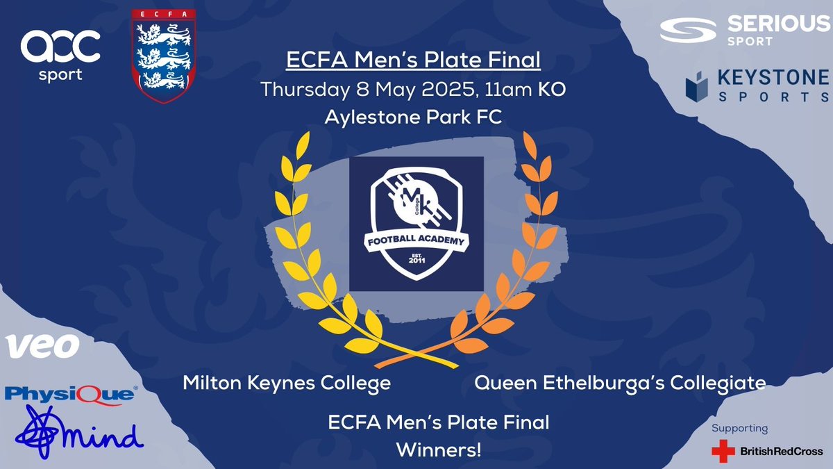 English Colleges FA tweet media