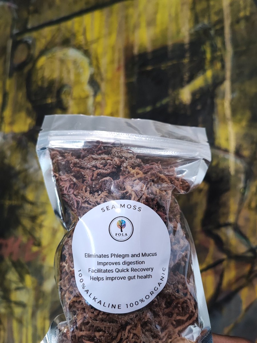 100g of #SeaMoss for R99. 

#healthcare #natural #organic  #WellnessJourney