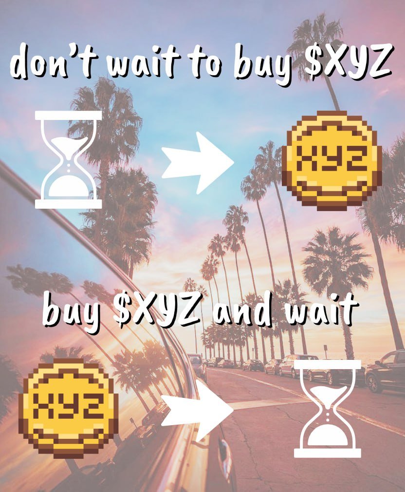 GM, XYZers! ☀️

If you already bought $XYZ — keep believing.
If you haven’t yet… what are you waiting for?🤷‍♂️