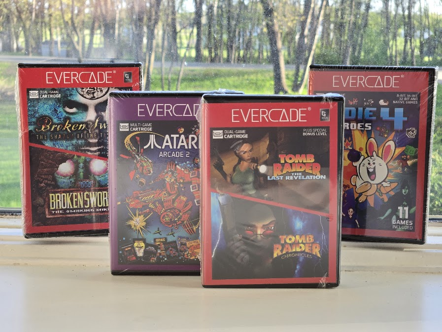 Get all your Evercade needs at Songbird! In stock and shipping now.