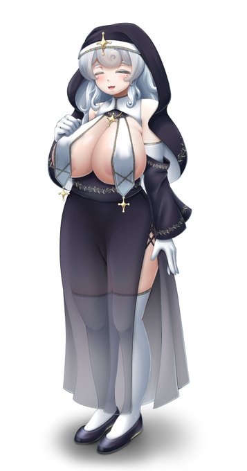 #フォロワーさんから私にオススメの要素を貰ってえっちな聖女をつくる
描いちゃいました
パーツを細かに分けたせいですっごい時間かかっちゃった……
あとフォロワーさんから貰ってない要素が多いなァ!?
https://t.co/nPdQPAz9fS 