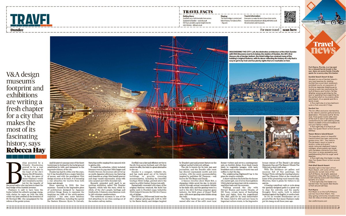 The #Scottish city of #jute #journalism and #jam is full of history and fun. Check out my look at lovely <a href="/visitdundeecity/">Visit Dundee City</a> <a href="/VisitScotland/">VisitScotland</a> <a href="/pressjournal/">The Press and Journal</a> <a href="/TravWriters/">BGTW</a>  <a href="/IndigoDundee/">Hotel Indigo Dundee</a> <a href="/VADundee/">V&A Dundee</a>