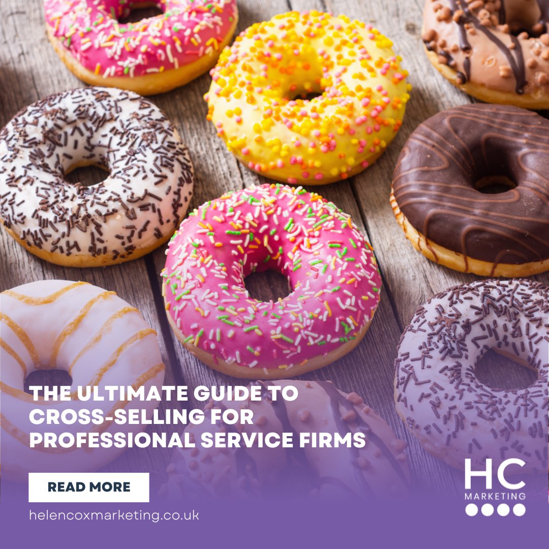 Cross-selling shouldn’t feel awkward.

It should feel helpful.

When done right, it builds trust, deepens relationships, and drives growth.

Here’s how professional service firms can get it right👇

helencoxmarketing.co.uk/the-ultimate-g…

#B2BMarketing #BusinessGrowth