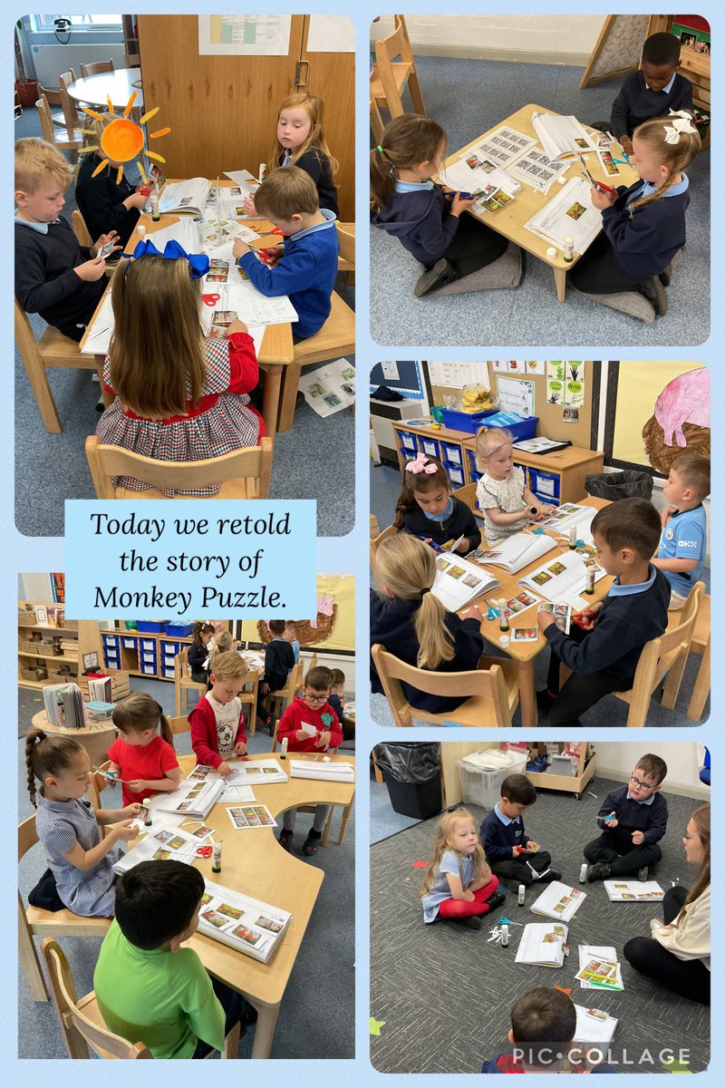 An amazing full class Literacy lesson emerging ourselves in the story of Monkey Puzzle. <a href="/wearenewington/">Newington Academy</a>
