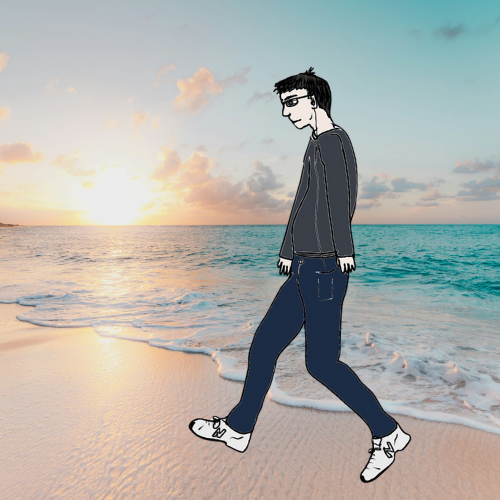 The $VIRGIN took a walk on the beach today and he thought to himself

When no one says good morning to you and no one says good night to you

Is that loneliness or freedom?