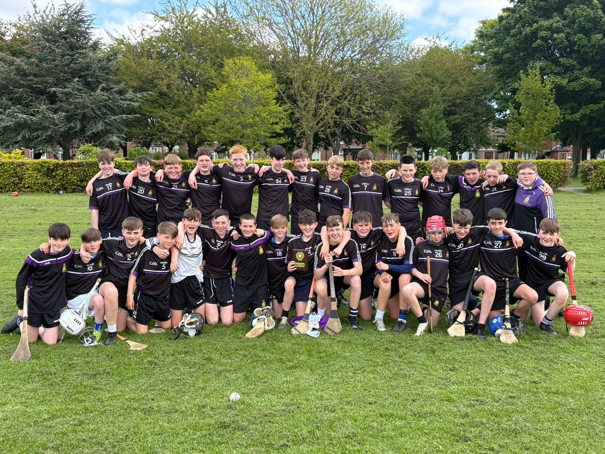 Huge congrats to our First Year Hurlers – Leinster Shield Final winners! Final score: 10-09 to 0-04. A great performance and well-deserved win.