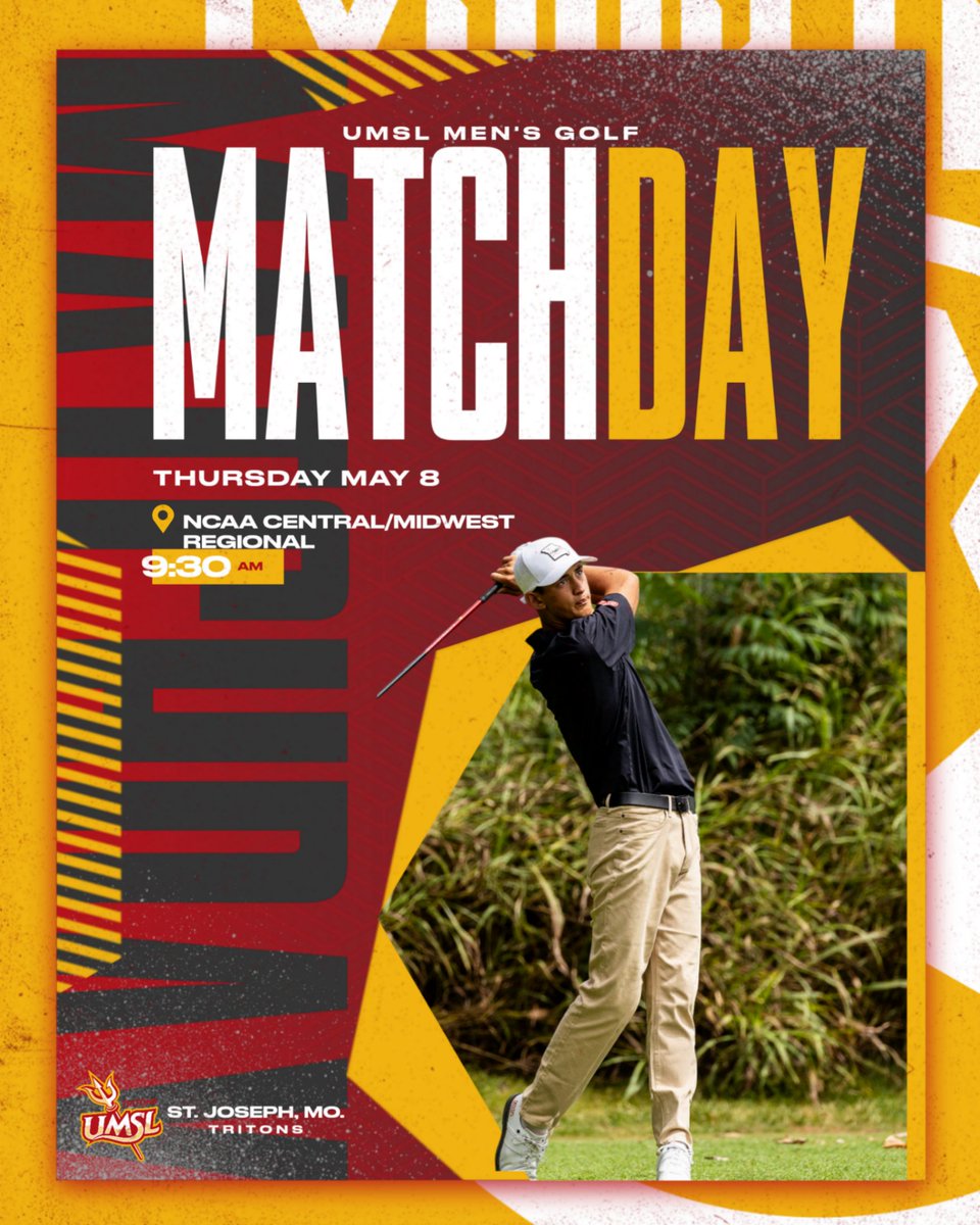 UMSL Athletics (@umslathletics) on Twitter photo .<a href="/UMSLTRITONGOLF/">Troy Halterman</a> begins play in the NCAA Central/Midwest Regional today at the St. Joseph Country Club. Follow live at umsltritons.com #D2Mgolf #GLVCMgolf #FeartheFork #tritesup .<a href="/UMSLTRITONGOLF/">Troy Halterman</a> begins play in the NCAA Central/Midwest Regional today at the St. Joseph Country Club. Follow live at umsltritons.com #D2Mgolf #GLVCMgolf #FeartheFork #tritesup