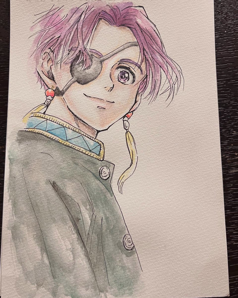 ウインドブレイカー
蘇芳隼飛
#アナログ絵　#模写
#ファンアート