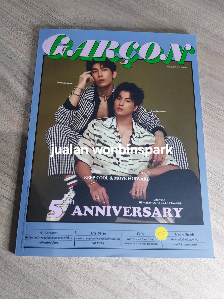 wonbinspark's tweet photo. WTS want to sell

MewGulf Lips Garcon Magazine Majalah

Rp. 35.000 (bisa nego) 
[from ±150k]
kalau beli 2 sama majalah MewGulf Sudsapda(70k) jadi 90k ajaa~

bisa shopee🍊 dom📍 Jogja
#GulfKanawut #กลัฟคณาวุฒิ 
#MewSuppasit #มิวศุภศิษฏ์
#Phiballs #Mewlions #Waanjai #MewGulf https://t.co/50jKoHtavx