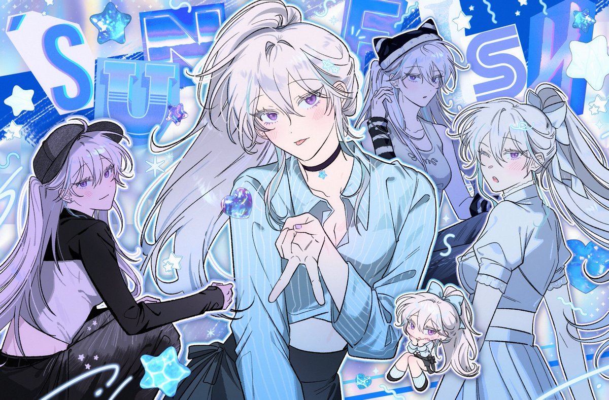 1인으로 넣어주신 분들이 있어 샘플이 생겼습니다..💙
1인: 여캐만 받습니다...!
페어로 신청 주실 경우에는 캐릭터별 한 장씩 따로 넣어도 예쁘게 나올 것 같아요. 항상 감사합니다~!