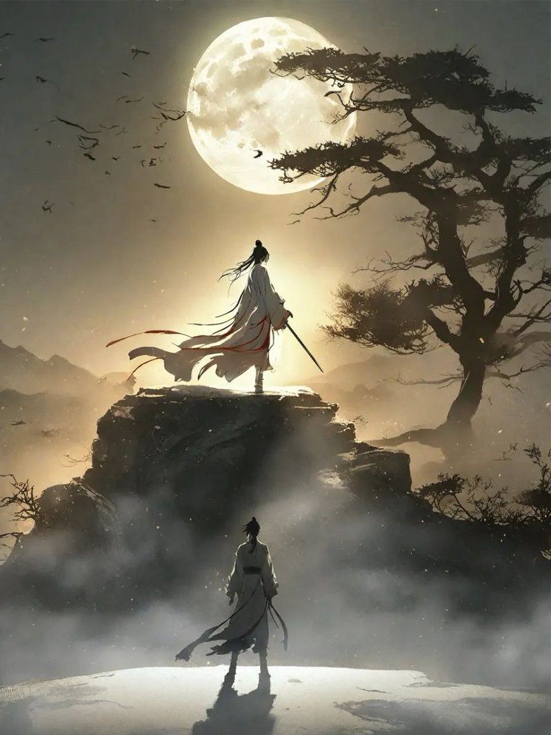 #poem #469

《兩同心  ·  劍仙》
  
  俠侶同心，世間難覓。
  修仙隱、遁劍天涯，洞府闢、地通靈脈。
  玉龍飛，御劍橫空，萬里瞬息。

  印證武功朝夕。擅長合擊。
  靈犀配、心意相通，二為一、倍增威力。
  命相依，互補攻防，有誰能敵。

*圖片源自網絡 
公眾號名：古韻風雅集