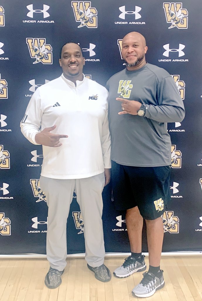 Western Guilford Football (@westernguilfor2) on Twitter photo Thank you, <a href="/CoachBarnette/">Chris Barnette</a>, and <a href="/BamaStateFB/">Alabama State Football</a> for visiting Western Guilford High School.
<a href="/atimmons1980/">Anthony Timmons</a> Thank you, <a href="/CoachBarnette/">Chris Barnette</a>, and <a href="/BamaStateFB/">Alabama State Football</a> for visiting Western Guilford High School.
<a href="/atimmons1980/">Anthony Timmons</a>