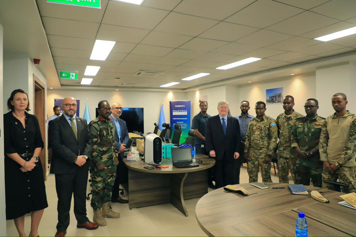 U.S. Embassy Mogadishu, Somalia (@us2somalia) on Twitter photo Ambassador Riley attended <a href="/UNOPS_Somalia/">UNOPS Somalia 🇸🇴</a>’s handover ceremony of ICT equipment to Danab Forces, aimed at enhancing their capacity for accountability and self-reliance.
Since 2007, the United States has contributed $782 million to directly support the Somali National Armed Ambassador Riley attended <a href="/UNOPS_Somalia/">UNOPS Somalia 🇸🇴</a>’s handover ceremony of ICT equipment to Danab Forces, aimed at enhancing their capacity for accountability and self-reliance.
Since 2007, the United States has contributed $782 million to directly support the Somali National Armed