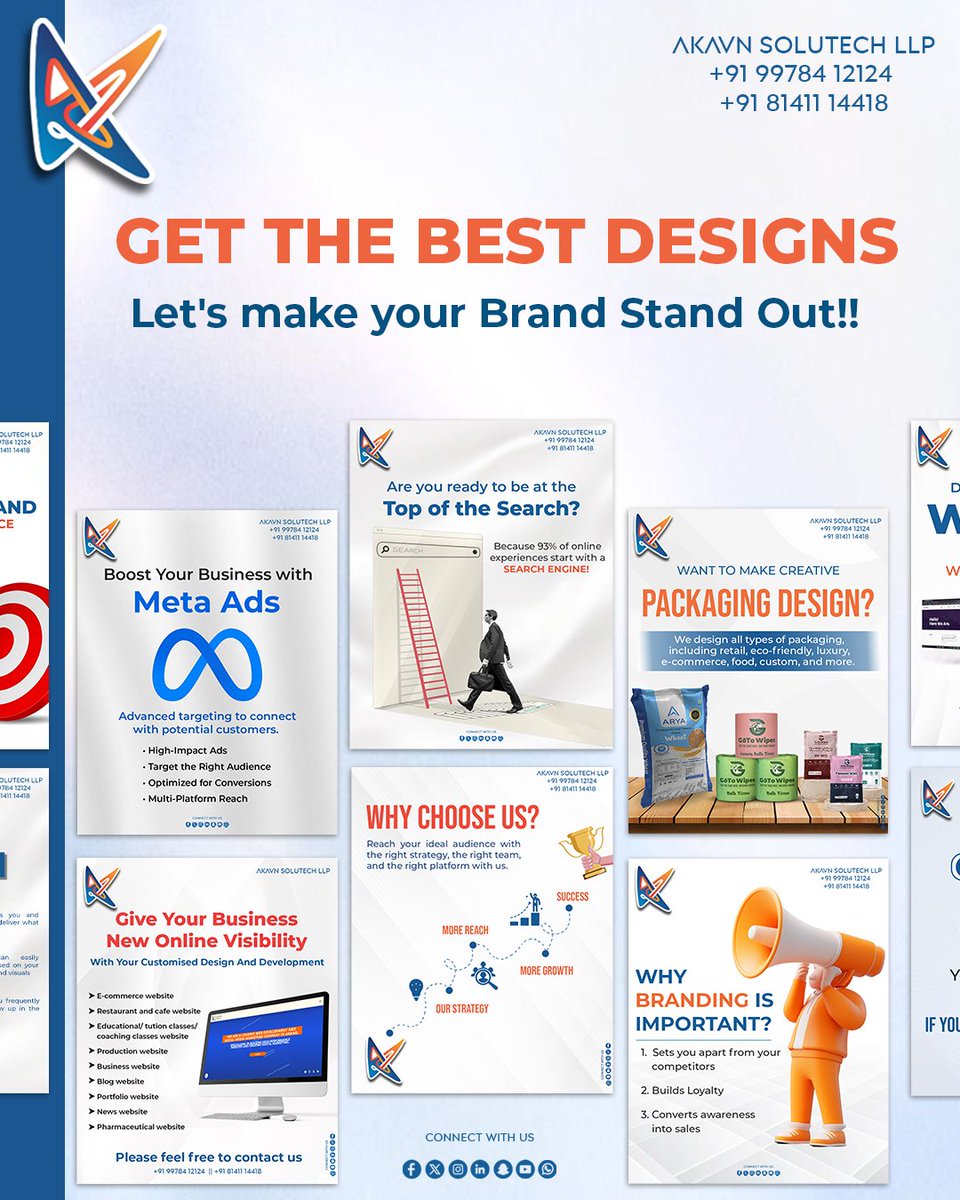 akavn_llp's tweet image. Designs that speak louder than words. Let’s make your brand unforgettable!

#standoutdesign #brandvision #createandinnovate #brandingwithpurpose  #akavnllp #akavnsolutechllp
