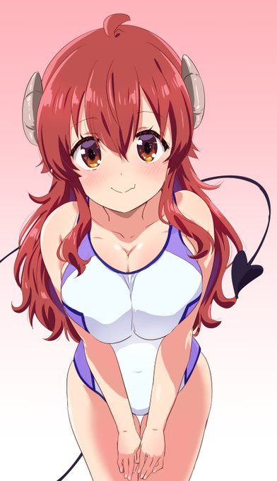 シャミ桃水着再 