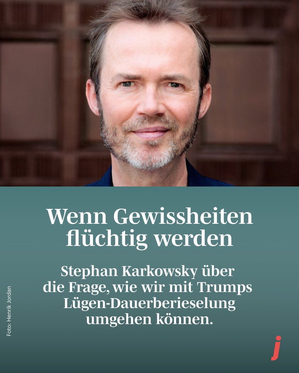 journ_online's tweet image. Stephan Karkowsky geht im neuen journalist der Frage nach, wie Journalist*innen mit Trumps dauerhafter Verbreitung von Lügen und Desinformation umgehen können.
Den ganzen Artikel hier lesen: journalist.de/meinung/meinun…