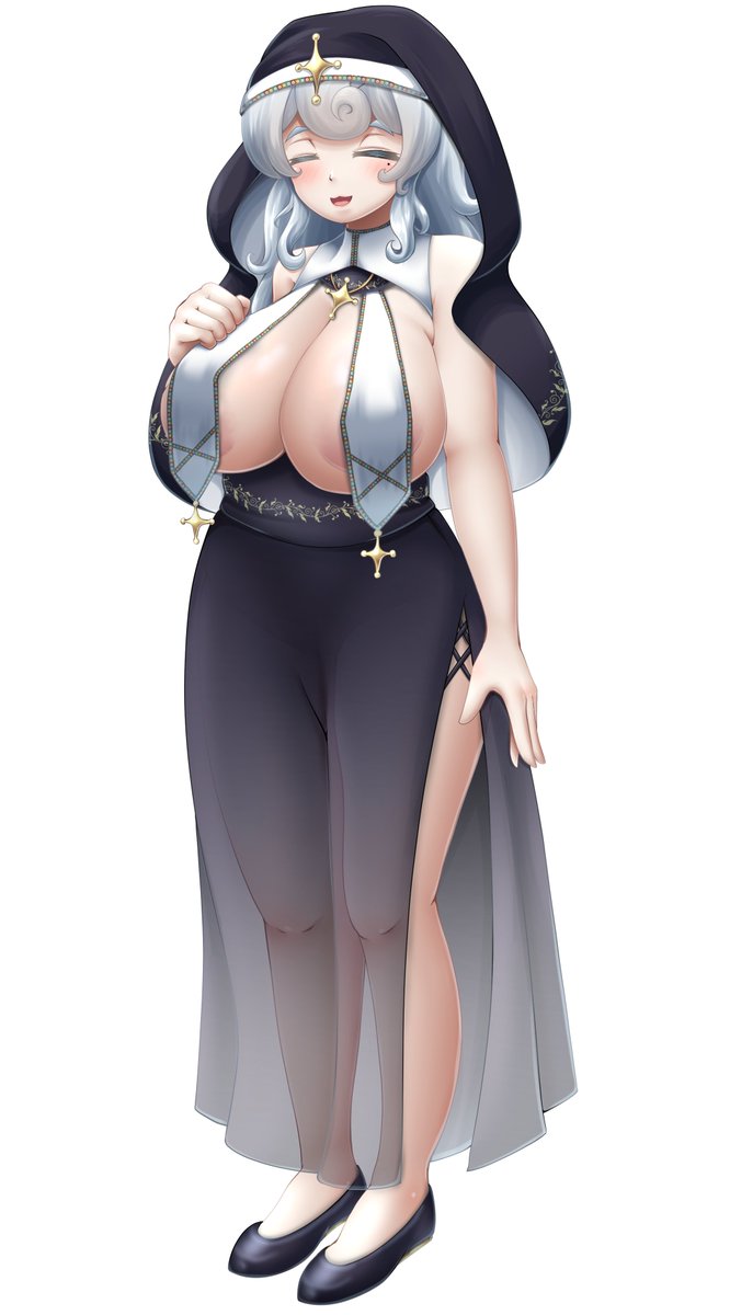 先述の通りパーツごとにレイヤー細かく分けてるので着せ替えが色々と利きます
後日当然の差分も投稿するかもしれません……? 