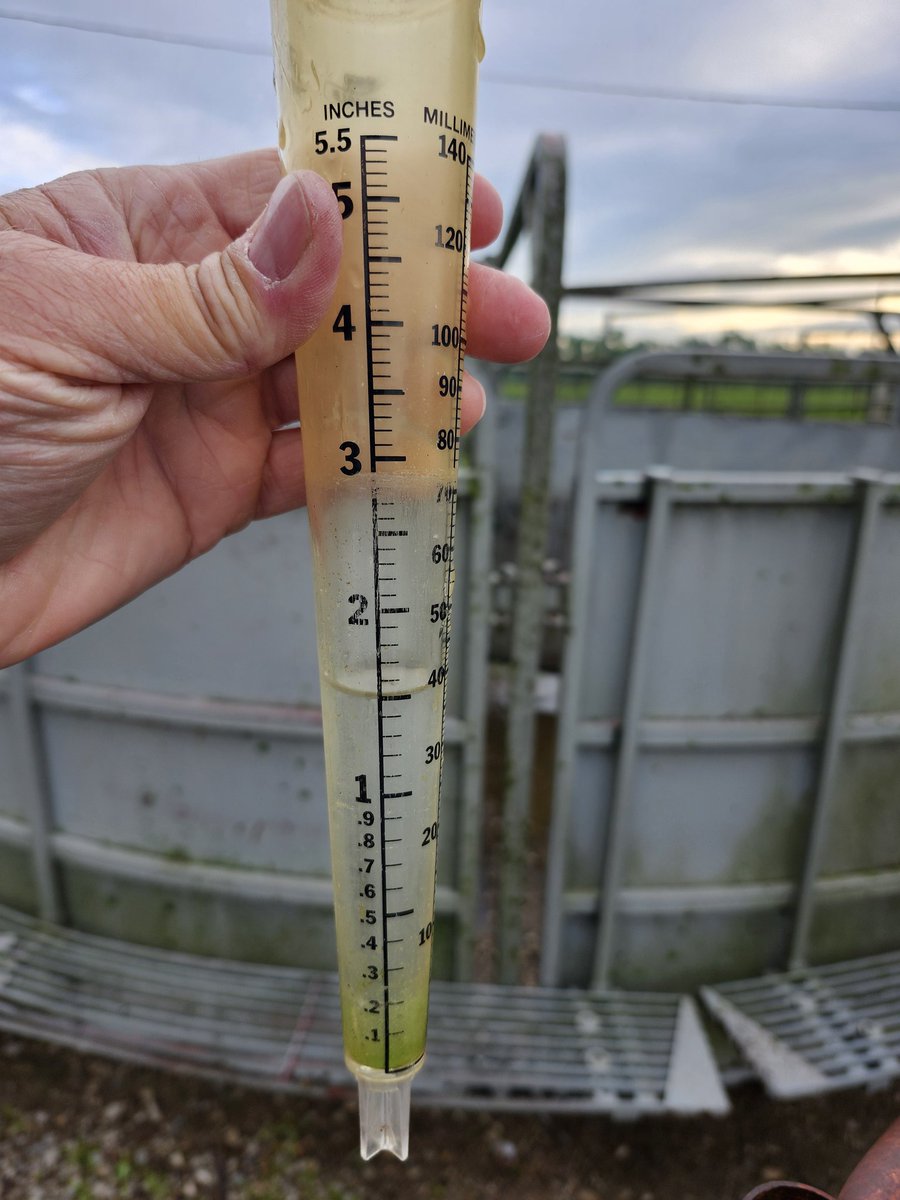 So much for a small shower.